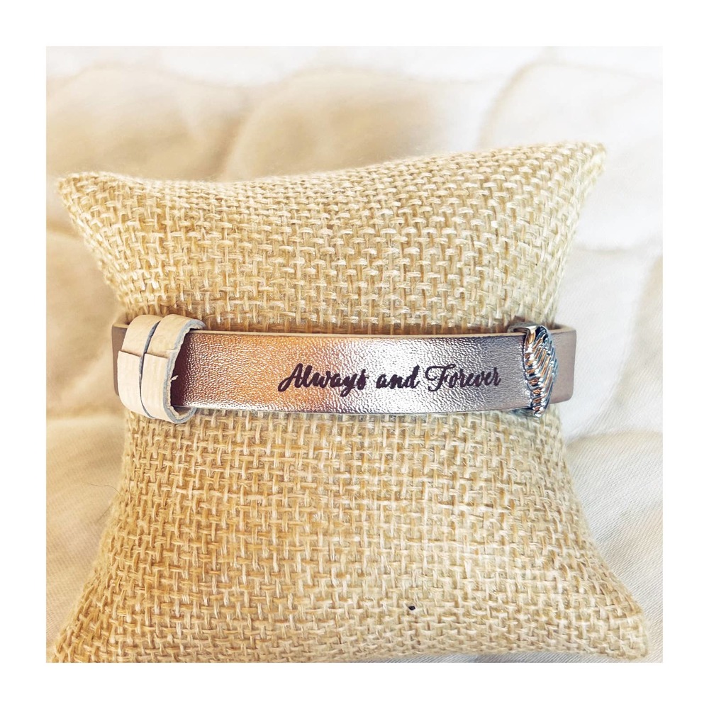 KEEP Collective Leather Band “Always and Forever”